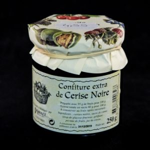 Confiture extra de Cerise Noire traiteur réception Vienne