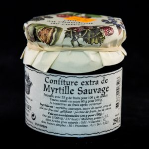Confiture extra de Myrtille Sauvage traiteur banquet Vienne