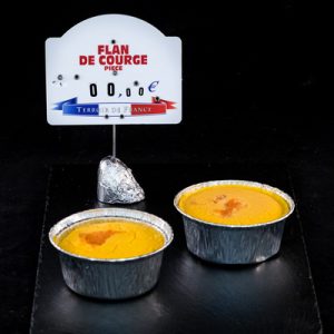 Flan de courges assortiment apéro Ampuis